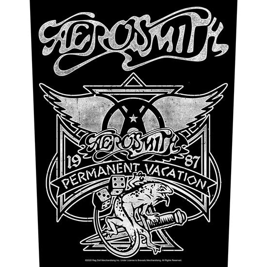 Back Patch - Aerosmith - Permanent Vacation