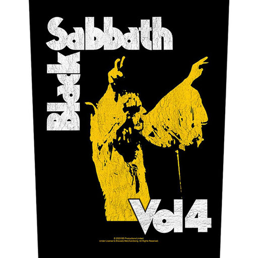 Back Patch - Black Sabbath - Vol 4