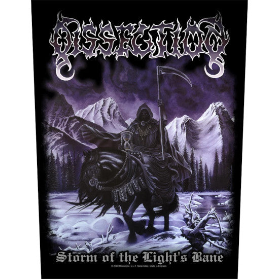 Back Patch - Dissection - Storm of the Light's Bane