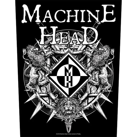 Back Patch - Machine Head -  Crest V2