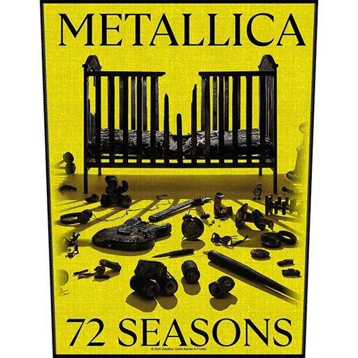 Back Patch - Metallica - 72 Seasons Crib