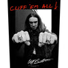 Back Patch - Metallica - Cliff 'Em All