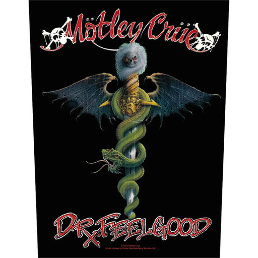Back Patch - Motley Crue - Dr Feelgood