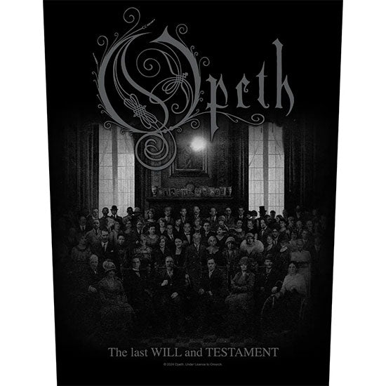 Back Patch - Opeth - The Last Will and Testament