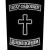 Back Patch - Ozzy Osbourne - Birmingham