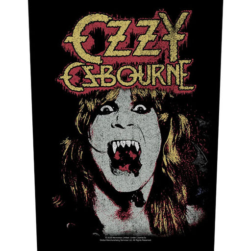 Back Patch - Ozzy Osbourne - Fangs