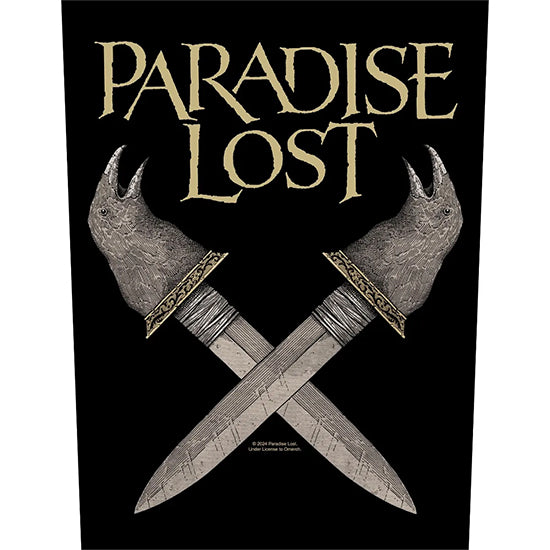 Back Patch - Paradise Lost - Obsidian Dagger