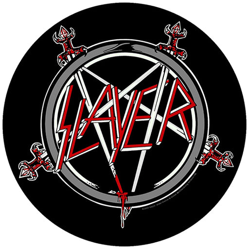 Back Patch - Slayer - Pentagram - Round