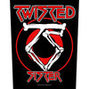 Back Patch - Twisted Sister - Circular Logo