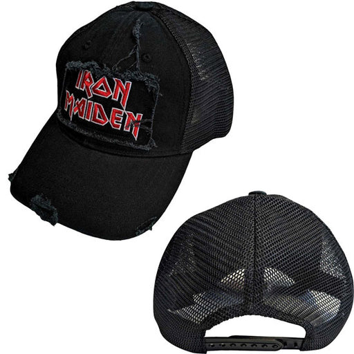 Baseball Hat - Iron Maiden - Scuffed Logo