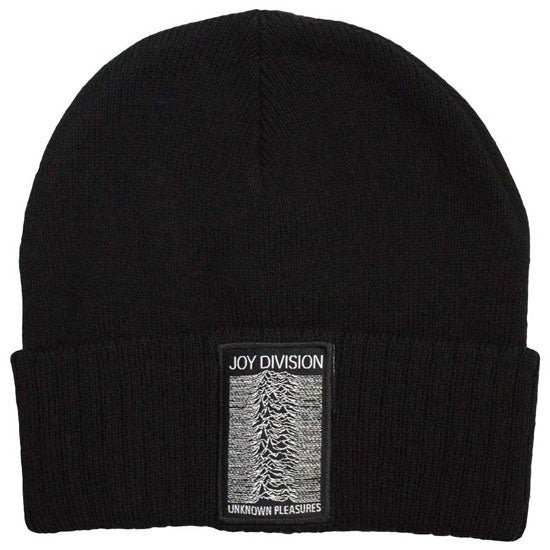 Beanie - Joy Division - Unknown Pleasures - With Cuff