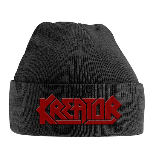 Beanie - Kreator - Red Logo with cuff