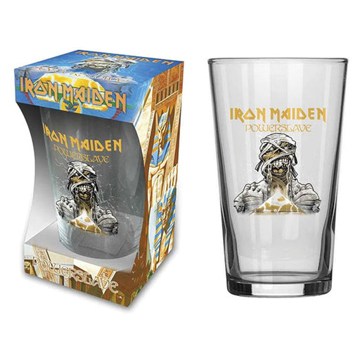 Beer Glass - Iron Maiden - Powerslave