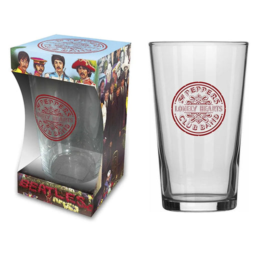 Beer Glass - The Beatles - Sgt Peppers