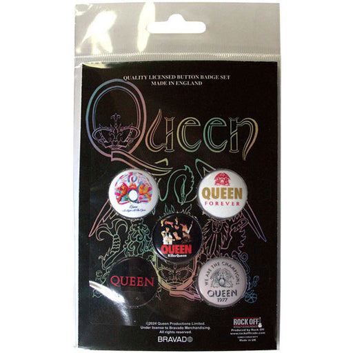 Button Badge Set - Queen - Killer Queen