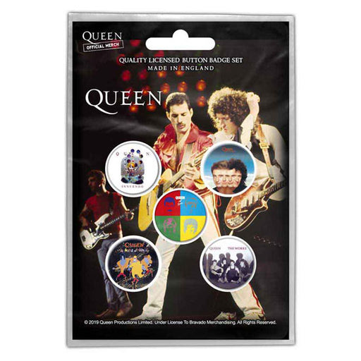 Button Badge Set - Queen - Later Albums