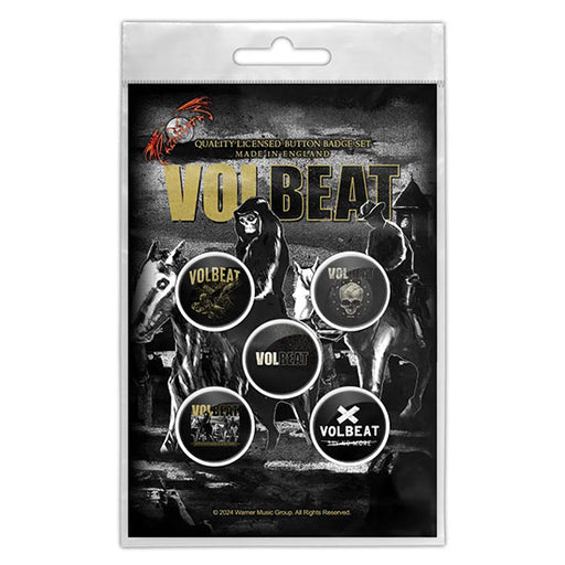 Button Badge Set - Volbeat - Outlaw Gentlemen