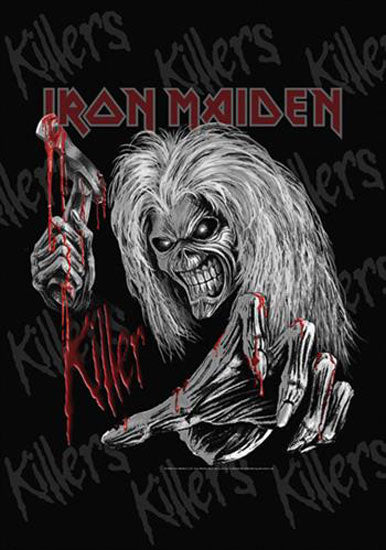 Flag - Iron Maiden - Killers Grey