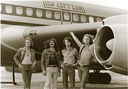 Flag - Led Zeppelin - Airplane