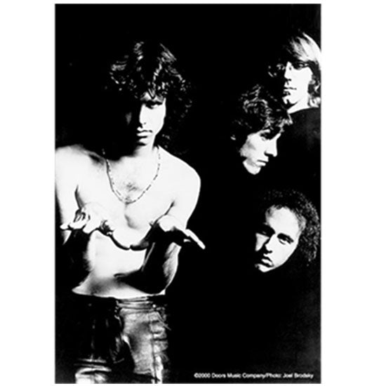 Flag - Doors (The) - Band - Black and White