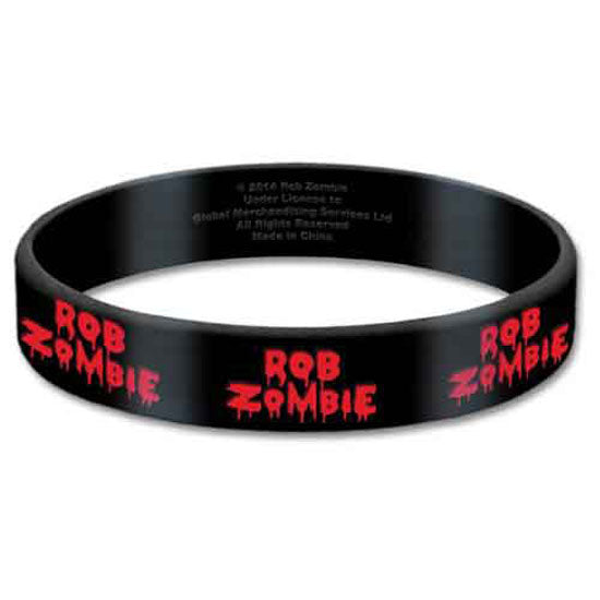 Gummy Wristband - Rob Zombie - Logo
