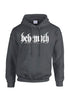 Hoodie - Behemoth - White Logo - Pullover - Grey