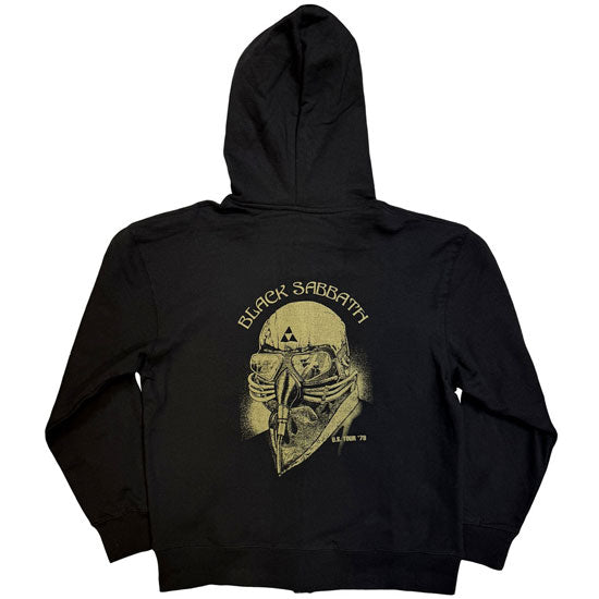 Hoodie - Black Sabbath - US Tour 78 - Zip - Back