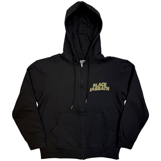 Hoodie - Black Sabbath - US Tour 78 - Zip - Front