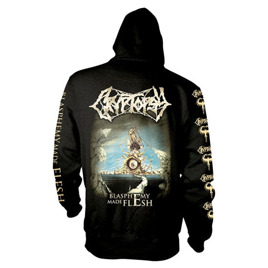 Hoodie - Cryptopsy - Blasphemy Made Flesh - Zip - Back