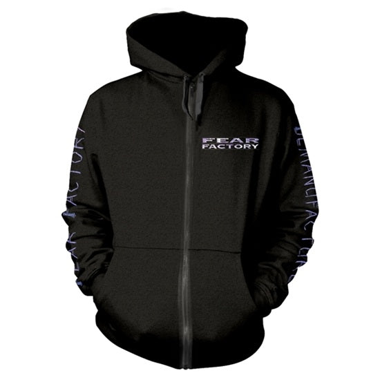 Hoodie - Fear Factory - Demanufacture Pocket - Zip - Front