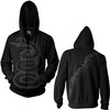 Hoodie - Metallica - Black Album Burnished - Zip
