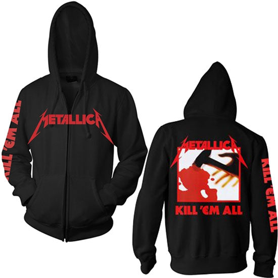 Hoodie - Metallica - Kill 'Em All - Zip