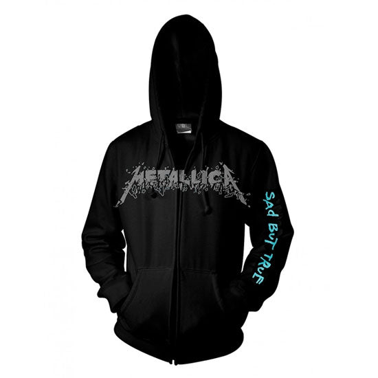 Hoodie - Metallica - Sad But True - Zip - Front