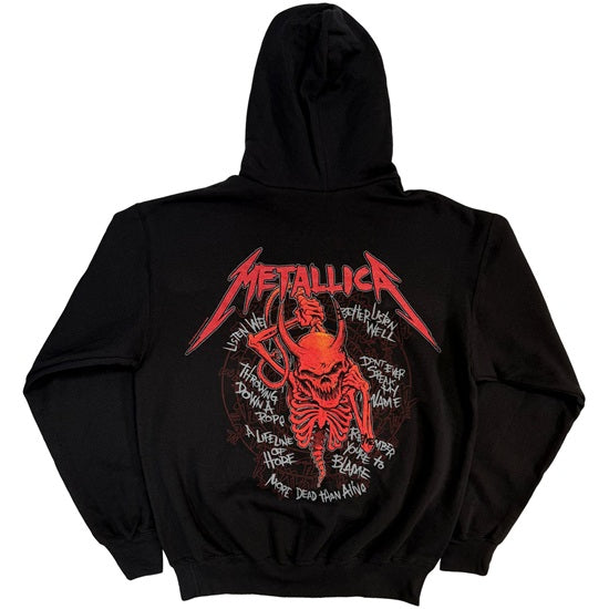 Hoodie - Metallica - Skull Screaming - Pullover - Back