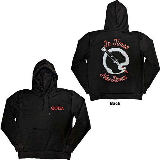 Hoodie - Queens of the Stone Age - Snake Logo - Pullover