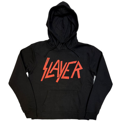 Hoodie - Slayer - Distressed Logo - Pullover