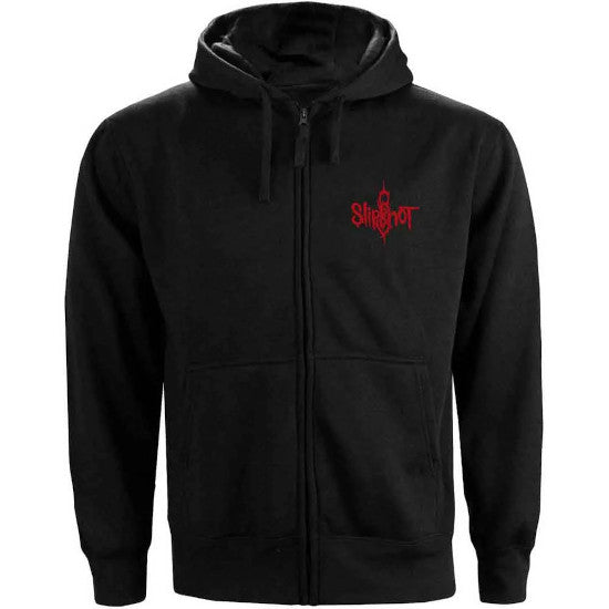 Hoodie - Slipknot - 9 Point Star - Zip - Front