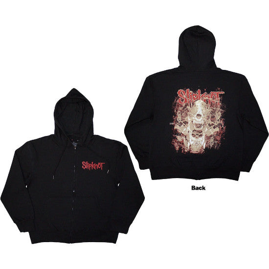 Hoodie - Slipknot - Skull Teeth - Zip