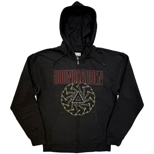 Hoodie - Soundgarden - Spiral & Logo - Zip