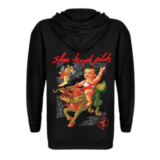 Hoodie - Stone Temple Pilots - Purple Pilots - Zip - Back