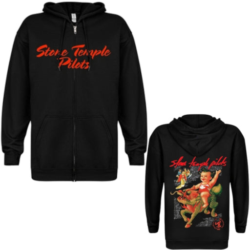 Hoodie - Stone Temple Pilots - Purple Pilots - Zip