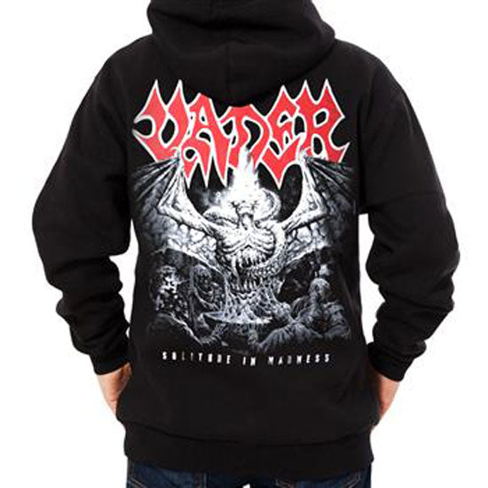 Hoodie - Vader - Solitude In Madness - Zip - Back