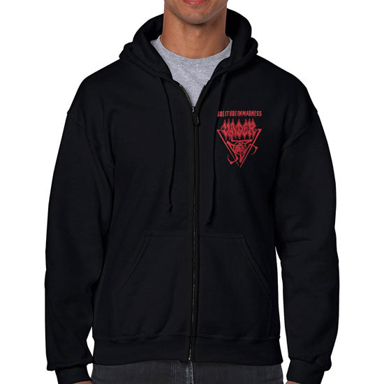 Hoodie - Vader - Solitude In Madness - Zip - Front