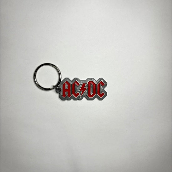 Key Ring - ACDC - Red Logo