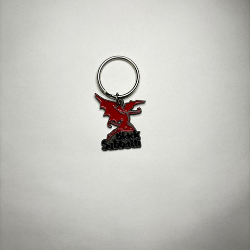 Key Ring - Black Sabbath - Logo and Demon