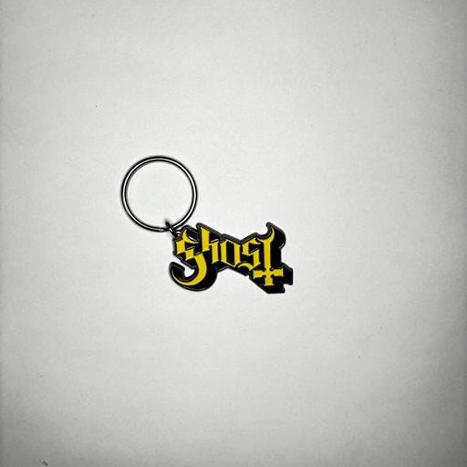 Key Ring - Ghost - Yellow Logo
