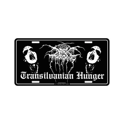 License Plate - Darkthrone - Transilvanian Hunger