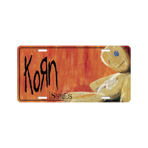 License Plate - Korn - Issues