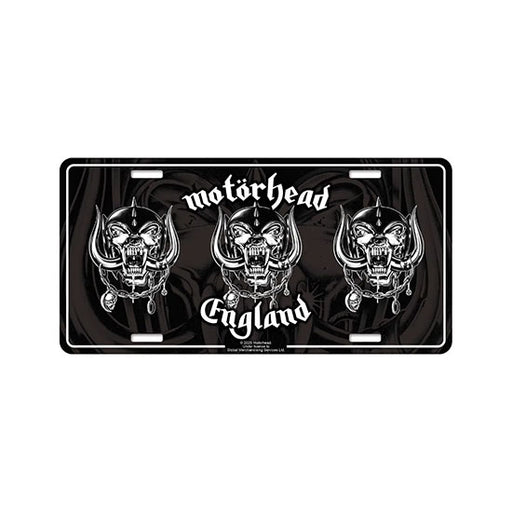 License Plate - Motorhead - England