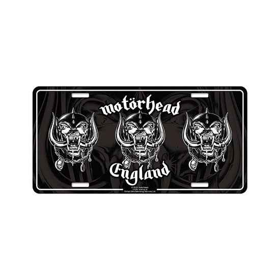 License Plate - Motorhead - England